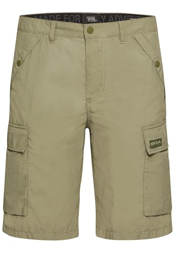 camel active Herren Cargo Shorts Regular Fit Dunkelgrün, menswear-42IN von camel active