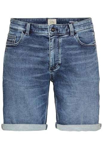 camel active Herren fleXXXactive® Jeansshorts im Regular Fit Blau, menswear-38IN von camel active