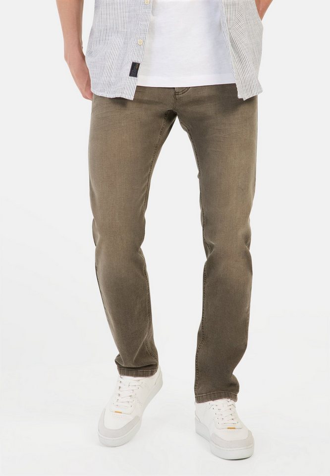 camel active 5-Pocket-Jeans aus Baumwolle Slim Fit von camel active