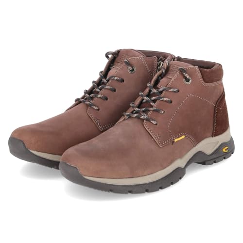 camel active 57BTA04-402-320 Schnürstiefel Rauleder Herren in braun - Gr. 41 von camel active