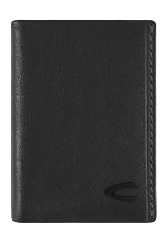 camel active Herren Atlanta Kartenetui mit RFID Schutz Schwarz, Menswear-S von camel active