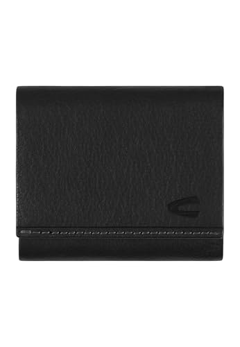 camel active Herren Atlanta Geldbörse mit RFID Schutz Schwarz, Menswear-S von camel active