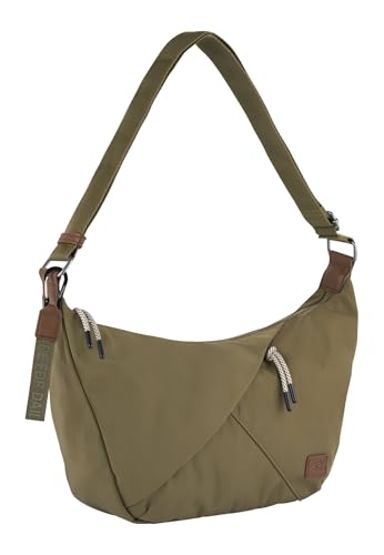 camel active Damen Aurum Tasche mit verstellbarem Schulterriemen Dunkelgrün, Womenswear-L von camel active