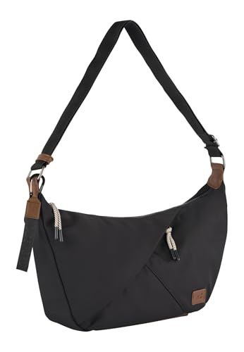 camel active Damen Aurum Tasche mit Farbiger Stickerei Schwarz, Womenswear-L von camel active