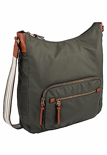 camel active Bari Damen Hobo Bag Schultertasche Mittelgroß Grün von camel active