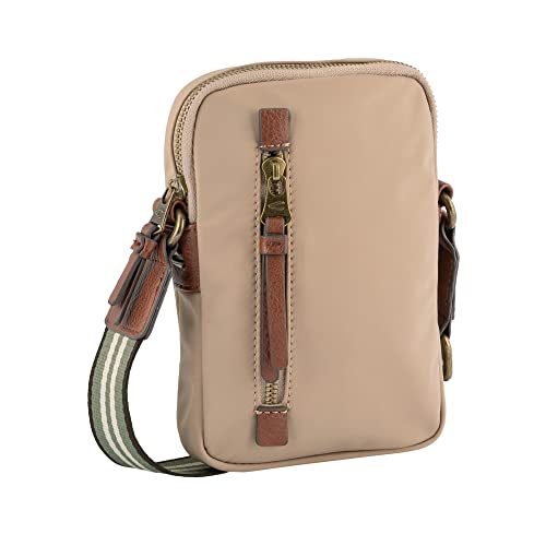 camel active Bari Damen Umhängetasche Crossbody Bag Groß Beige von camel active