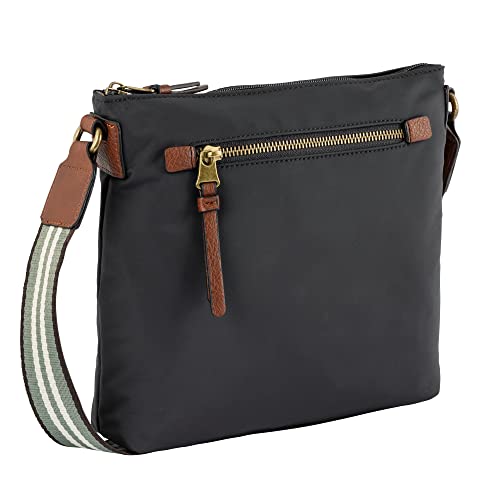 camel active Bari Damen Umhängetasche Crossbody Bag Groß Schwarz von camel active