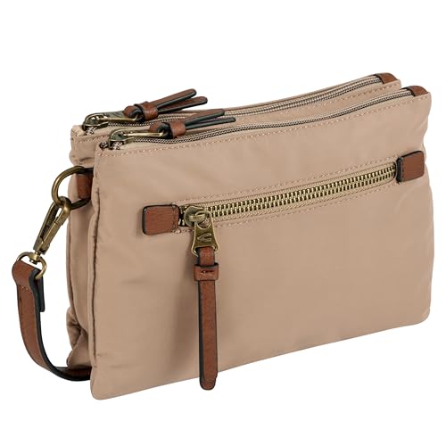 camel active Bari Damen Umhängetasche Crossbody Bag Klein Beige von camel active