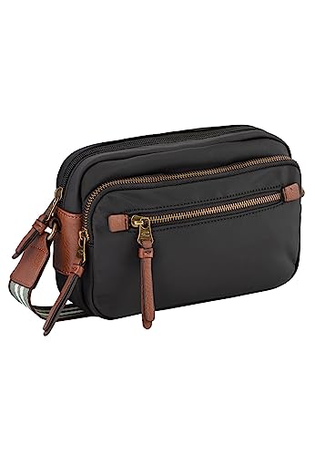 camel active Damen BARI Cross Bag mit Reißverschluss Schwarz womenswear-M von camel active