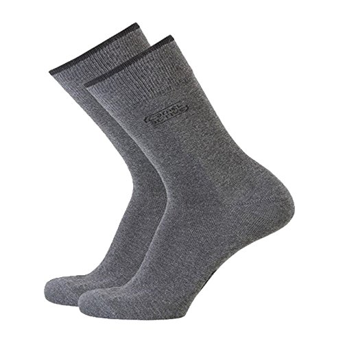 camel active Basic Socks 3er Pack 6593 620 anthracite Strumpf anthrazit grau Socken, Größe:43-46 von camel active