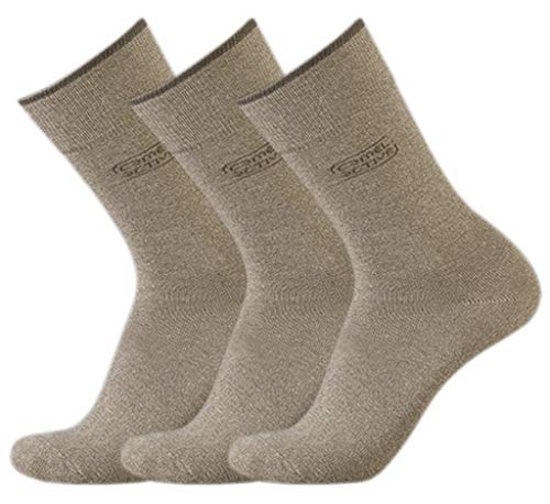 camel active Herren Socken 3er Pack uni basic, Size:43-46 von camel active