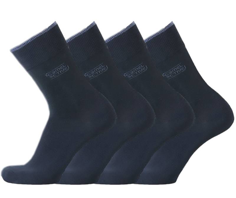 camel active Basicsocken 6590454542 camel active Herren Socken 4er Pack uni basic Büro & Freizeit von camel active