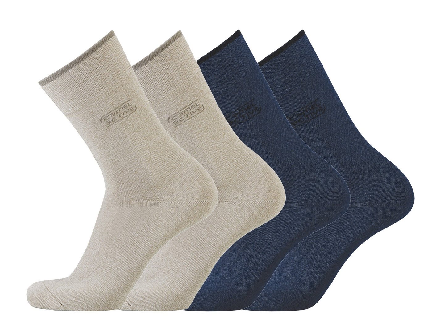 camel active Basicsocken 6590497946 camel active Herren Socken 4er Pack uni basic Büro & Freizeit von camel active
