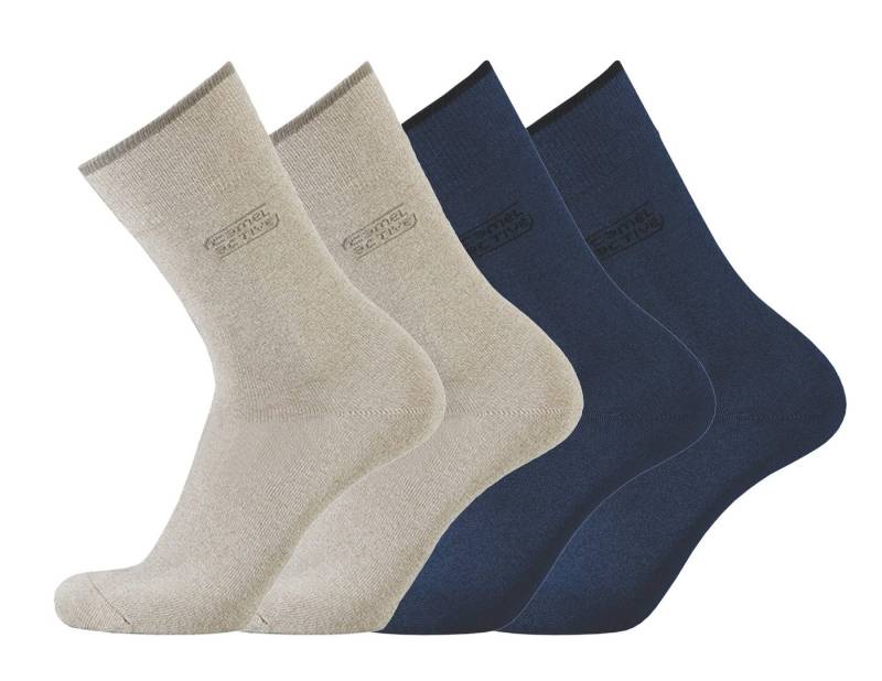 camel active Basicsocken 6590497946 camel active Herren Socken 4er Pack uni basic Büro & Freizeit von camel active
