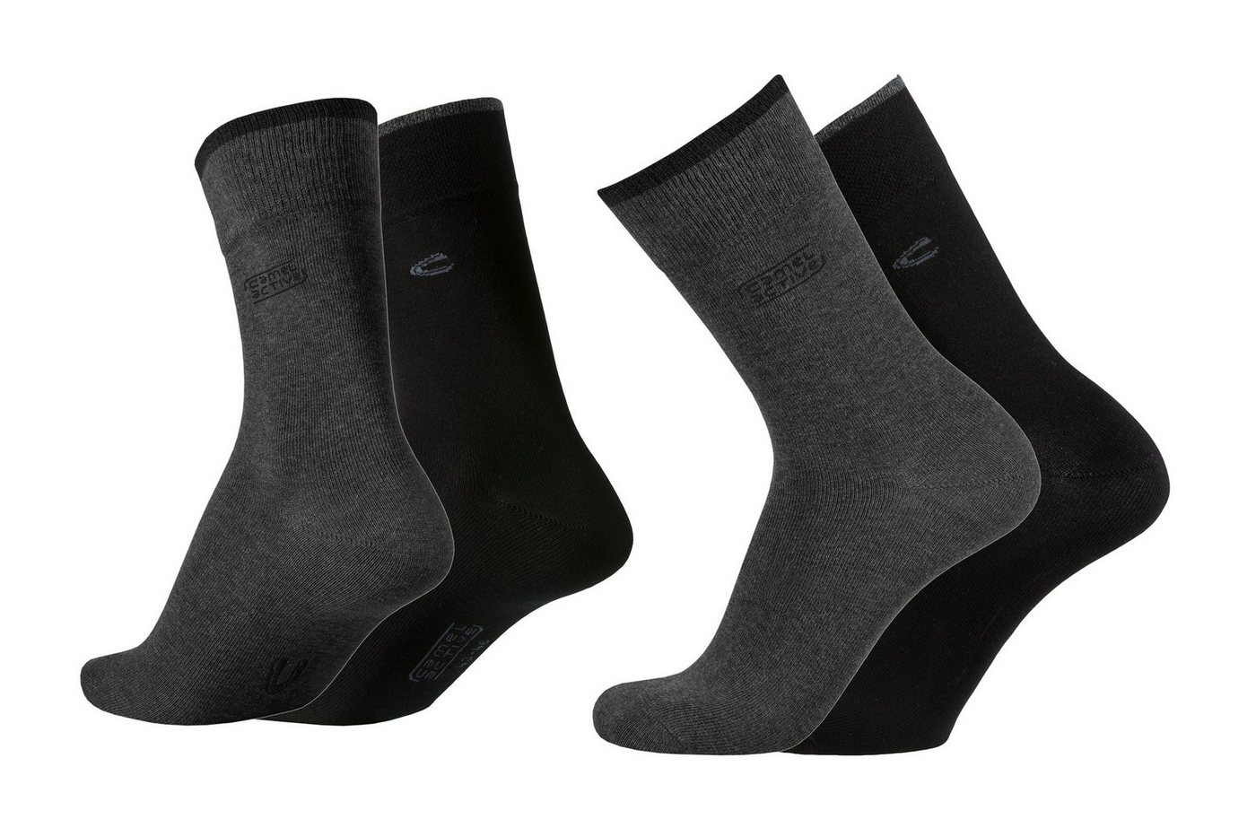camel active Basicsocken 6590499842 camel active Herren Socken 4er Pack uni basic Büro & Freizeit von camel active