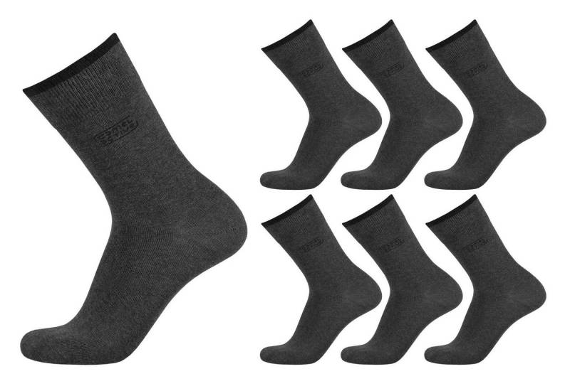 camel active Basicsocken camel active Herren Socken 6er Pack uni basic anthrazit melange 43-46 von camel active