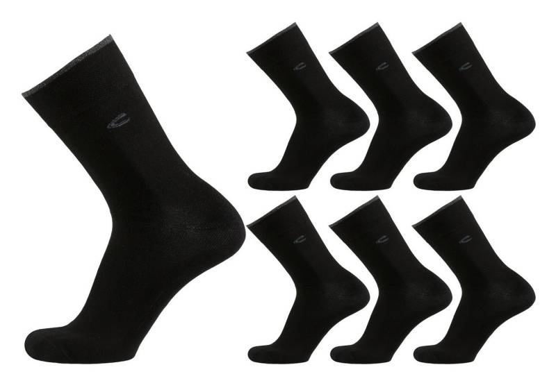 camel active Basicsocken camel active Herren Socken 6er Pack uni basic schwarz 43-46 von camel active