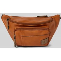 camel active Bauchtasche mit Label-Patch Modell 'LAOS' in Cognac, Größe 1 von camel active