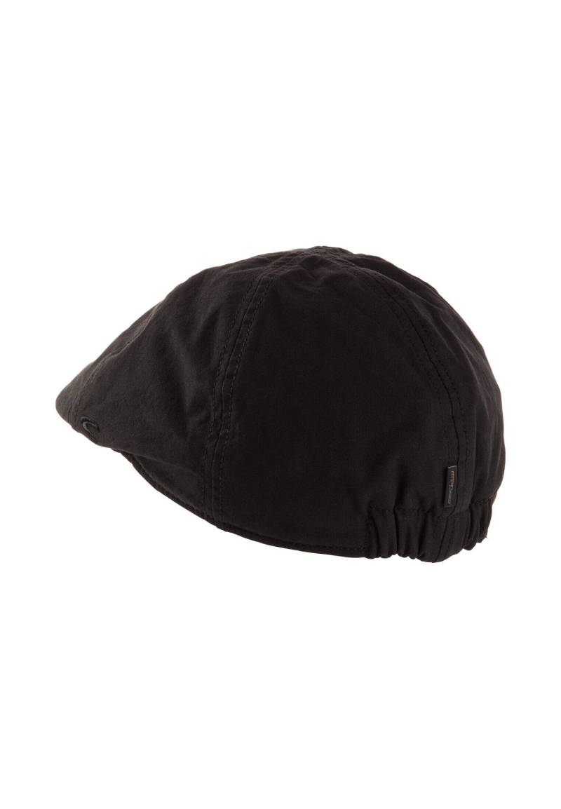 camel active - Baumwoll-Flat Cap mit flexibler Passform asphalt - Gr. - M von camel active