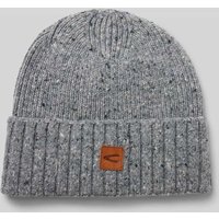 camel active Beanie aus Woll-Mix mit Label-Patch in Hellgrau Melange, Größe 1 camel active Beanie aus Woll-Mix mit Label-Patch in Hellgrau Melange, Größe 1 von camel active