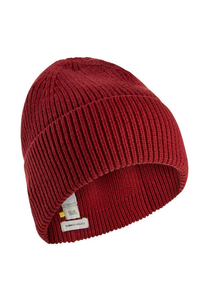 camel active Beanie aus einem Baumwoll-Kaschmir Mix von camel active