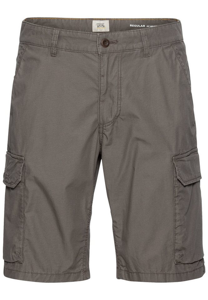camel active Bermudas Regular-Fit Cargo Shorts mit Minimal Print - Regular Fit camel active Bermudas Regular-Fit Cargo Shorts mit Minimal Print - Regular Fit von camel active