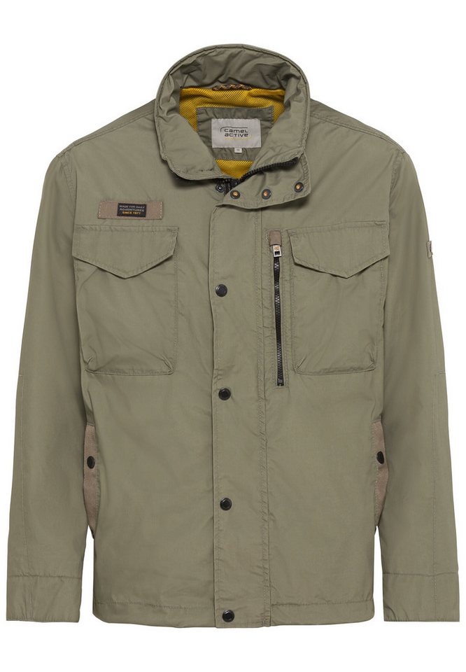 camel active Blouson Leichter Blouson mit Stehkragen von camel active
