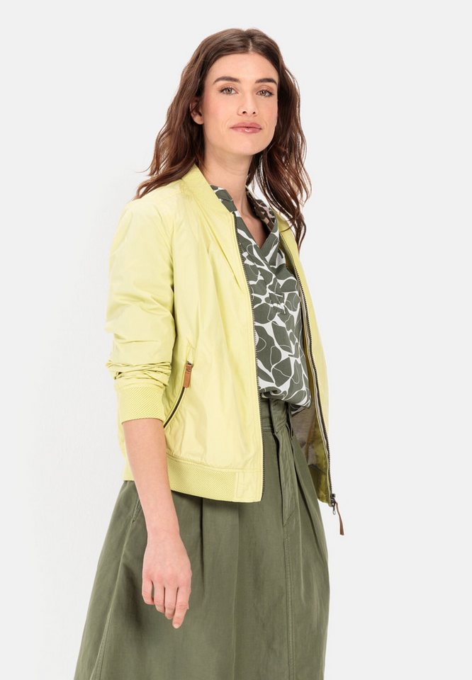 camel active Blouson aus recyceltem Polyester Markenlogo von camel active