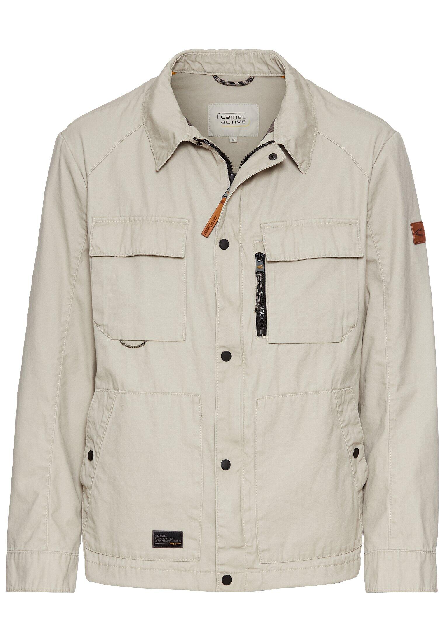 camel active - Blouson mit Mehrtaschen-Design ecru - Gr. - 56 von camel active