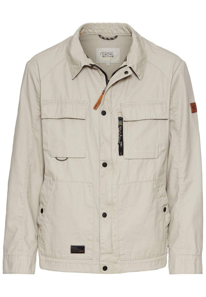camel active - Blouson mit Mehrtaschen-Design ecru - Gr. - 56 von camel active