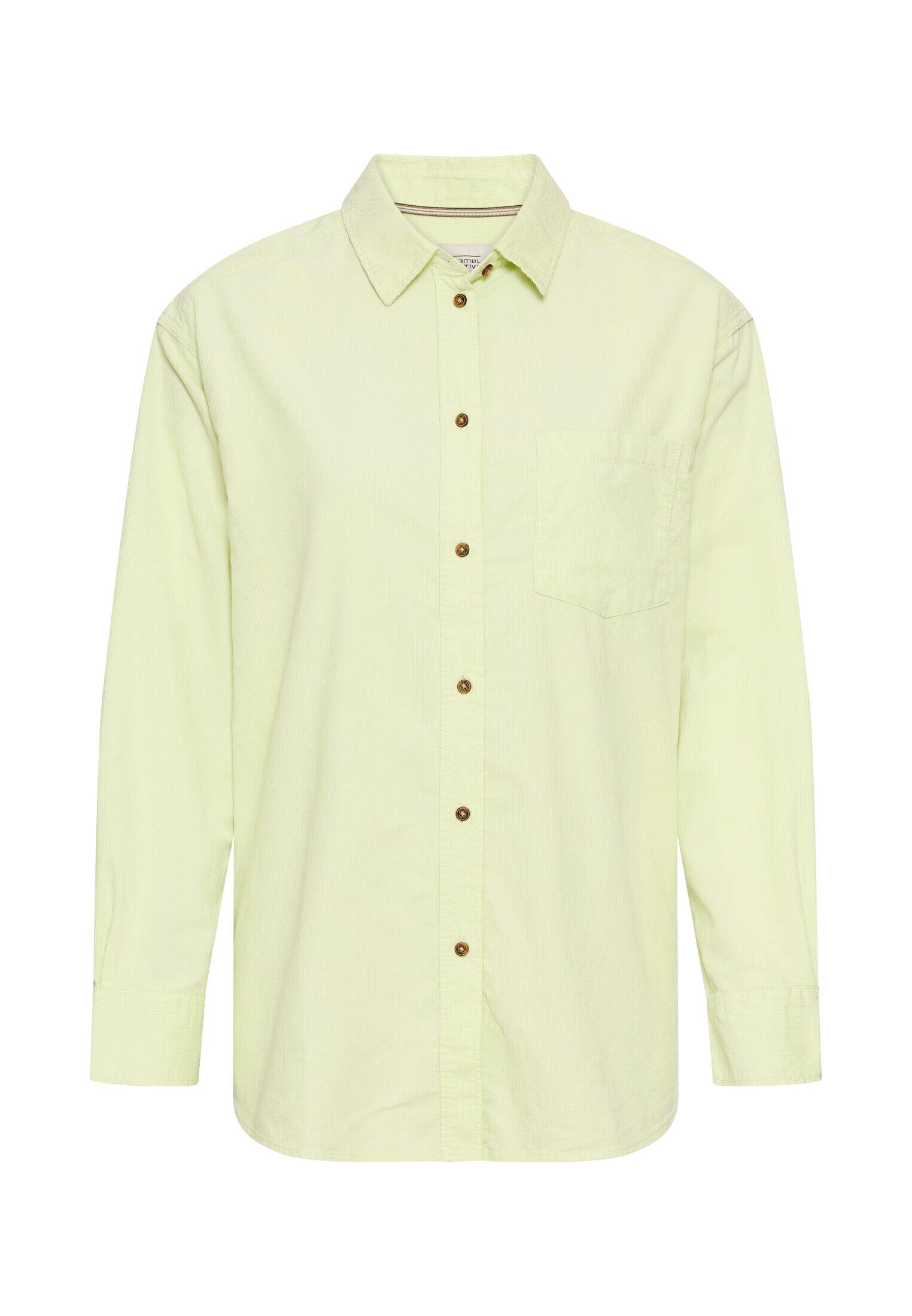 camel active - Bluse mit Brusttasche lime green - Gr. - M von camel active