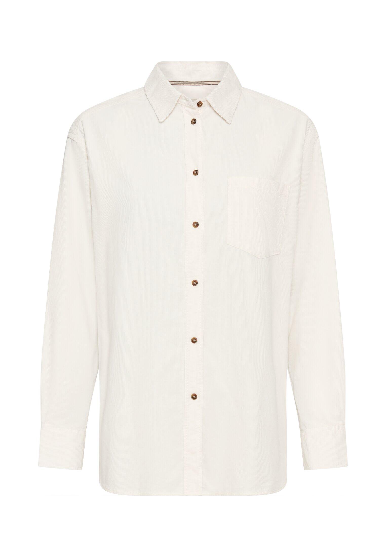 camel active - Bluse mit Brusttasche milk white - Gr. - L von camel active