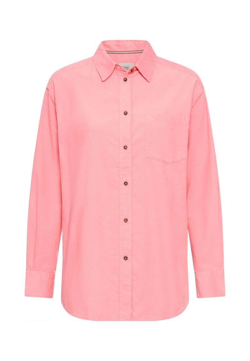 camel active - Bluse mit Brusttasche winter berry - Gr. - XXL von camel active