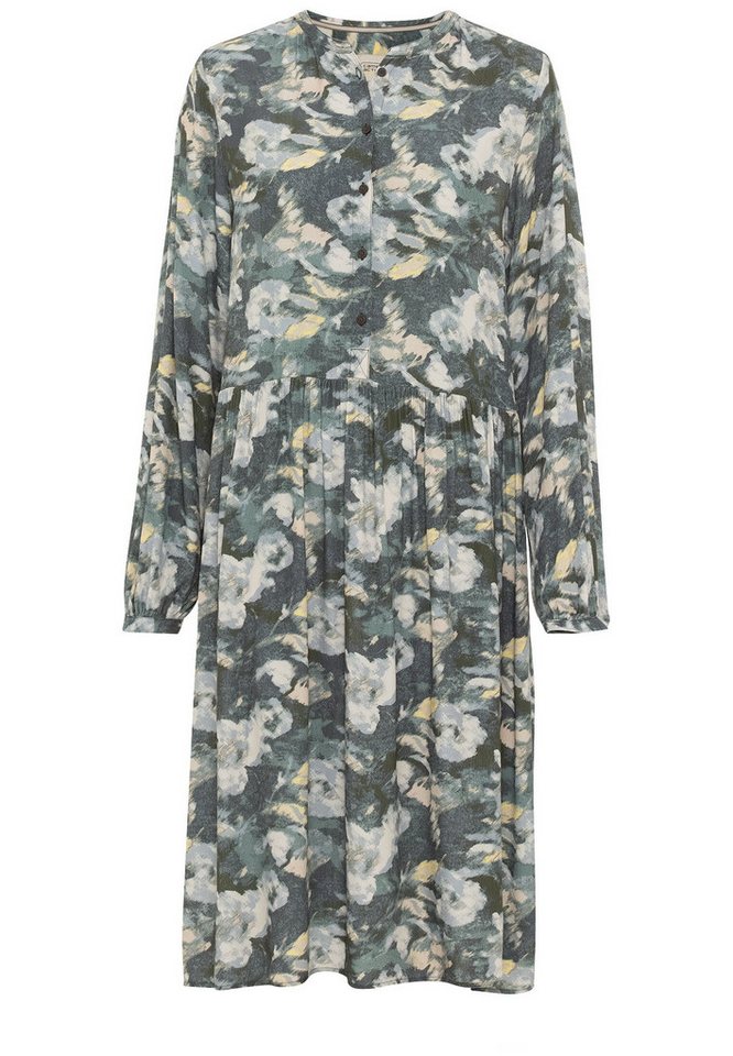 camel active Blusenkleid Kleid mit Allover-Print von camel active