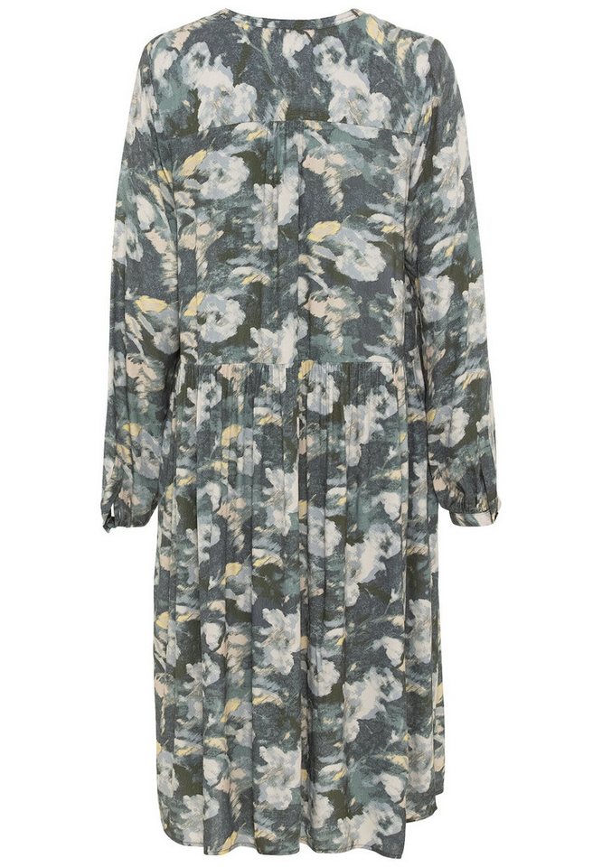 camel active Blusenkleid Kleid mit Allover-Print von camel active