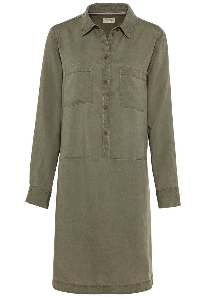 camel active Blusenkleid Langarm Kleid von camel active