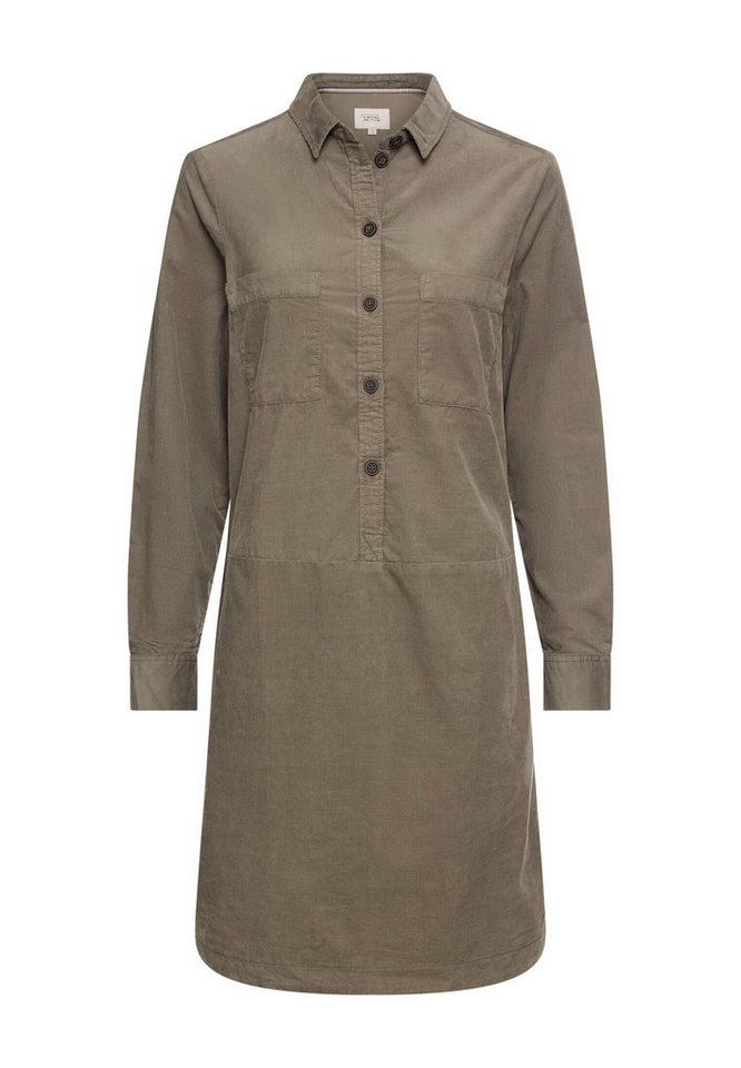 camel active Blusenkleid aus reiner Baumwolle Langarm Hemdblusenkragen (1-tlg) von camel active