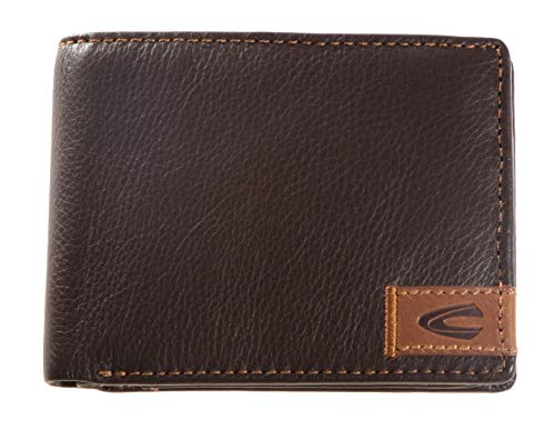 camel active California Herren Geldbörse Querformat Leder Mittelgroß Braun von camel active