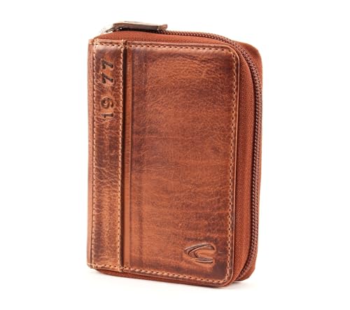camel active Melbourne High Zip Wallet Brown von camel active