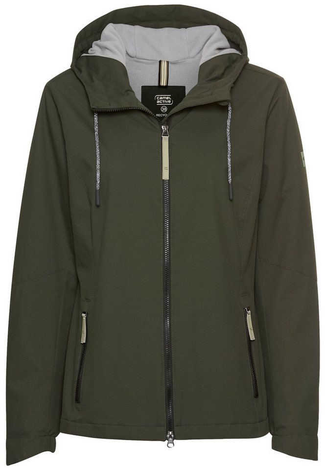 camel active Bomberjacke Funktionsjacke mit abnehmbarer Kapuze - Regular Fit von camel active