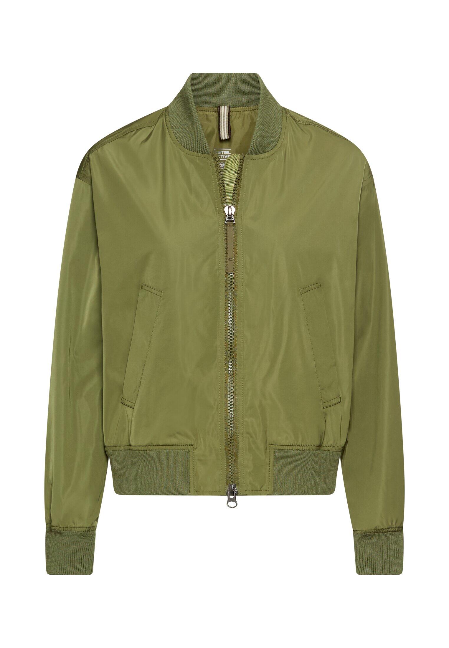 camel active - Bomberjacke mit 2-Wege-Reißverschluss capulet olive - Gr. - 36 von camel active