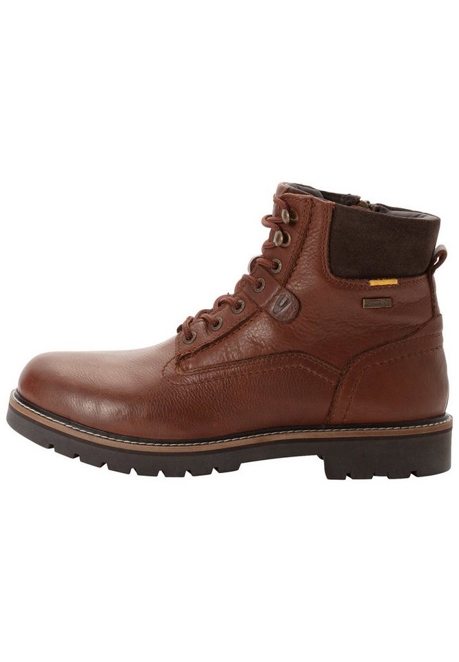 camel active Boot aus echtem Leder Schnürschuh von camel active
