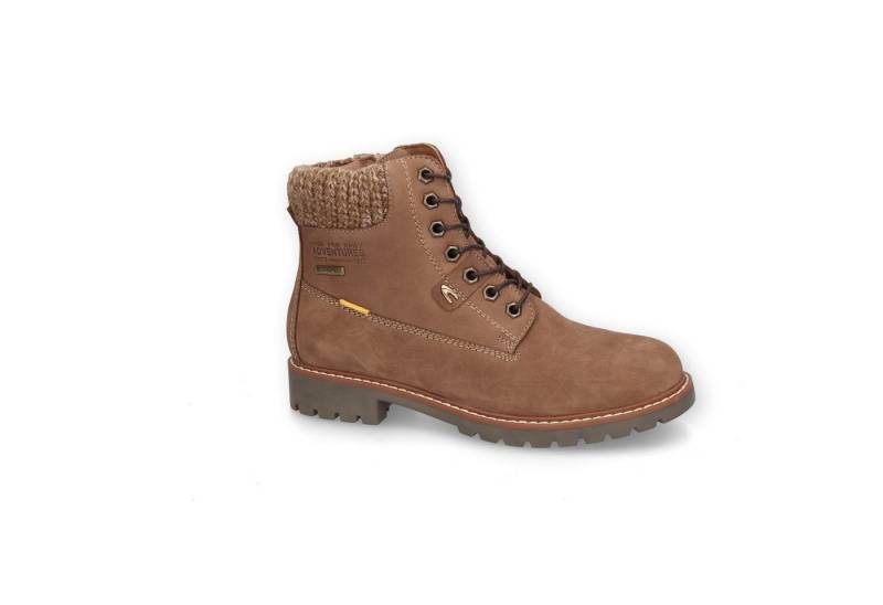 camel active Boots nubuk/textile COGNAC Winterboots von camel active