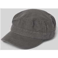 camel active Cap mit Logo-Stitching Modell 'Kuba Cap' in Anthrazit, Größe 1 von camel active
