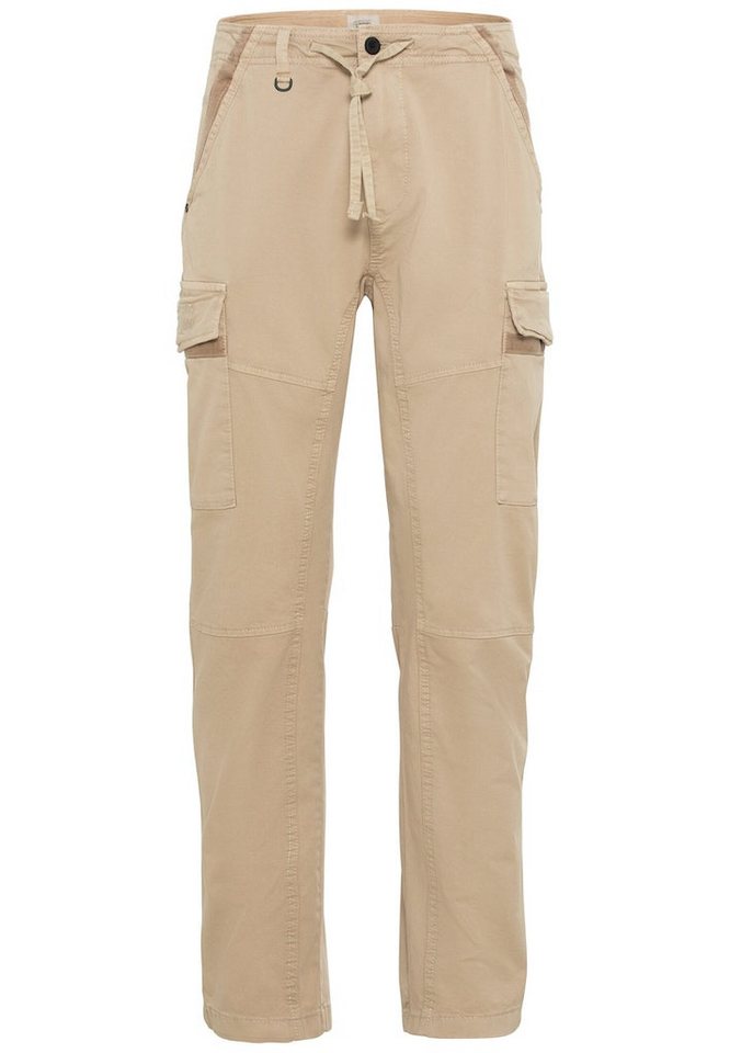 camel active Chinohose Casual Pants Cargo BEIGE-GRUEN /MITTEL von camel active