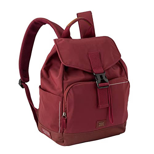 camel active City Herren Rucksack Backpack, 23 L Rot von camel active