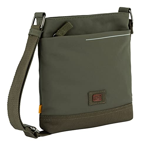 camel active City Herren Umhängetasche Crossbody Bag Klein Grün von camel active