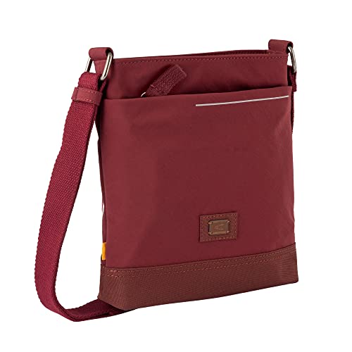 camel active City Herren Umhängetasche Crossbody Bag Mittelgroß Rot von camel active