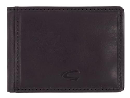 camel active Como Herren Geldbörse Querformat RFID Leder Mittelgroß Schwarz von camel active