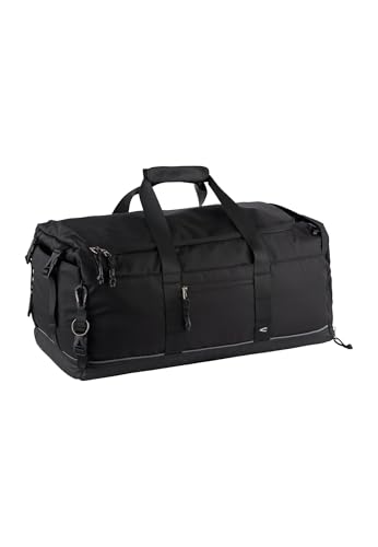 camel active Herren Connect Weekender mit separatem Schuhfach Schwarz, Menswear-L von camel active